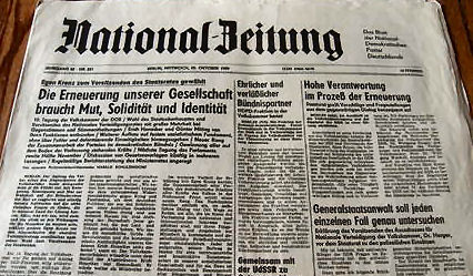 National-Zeitung 1989